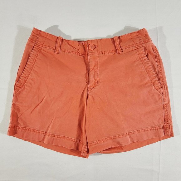 Eddie Bauer Pants - EDDIE BAUER Women's 2 (Actual 29" x 6") "Heritage Wash" Peach Shorts Stretch